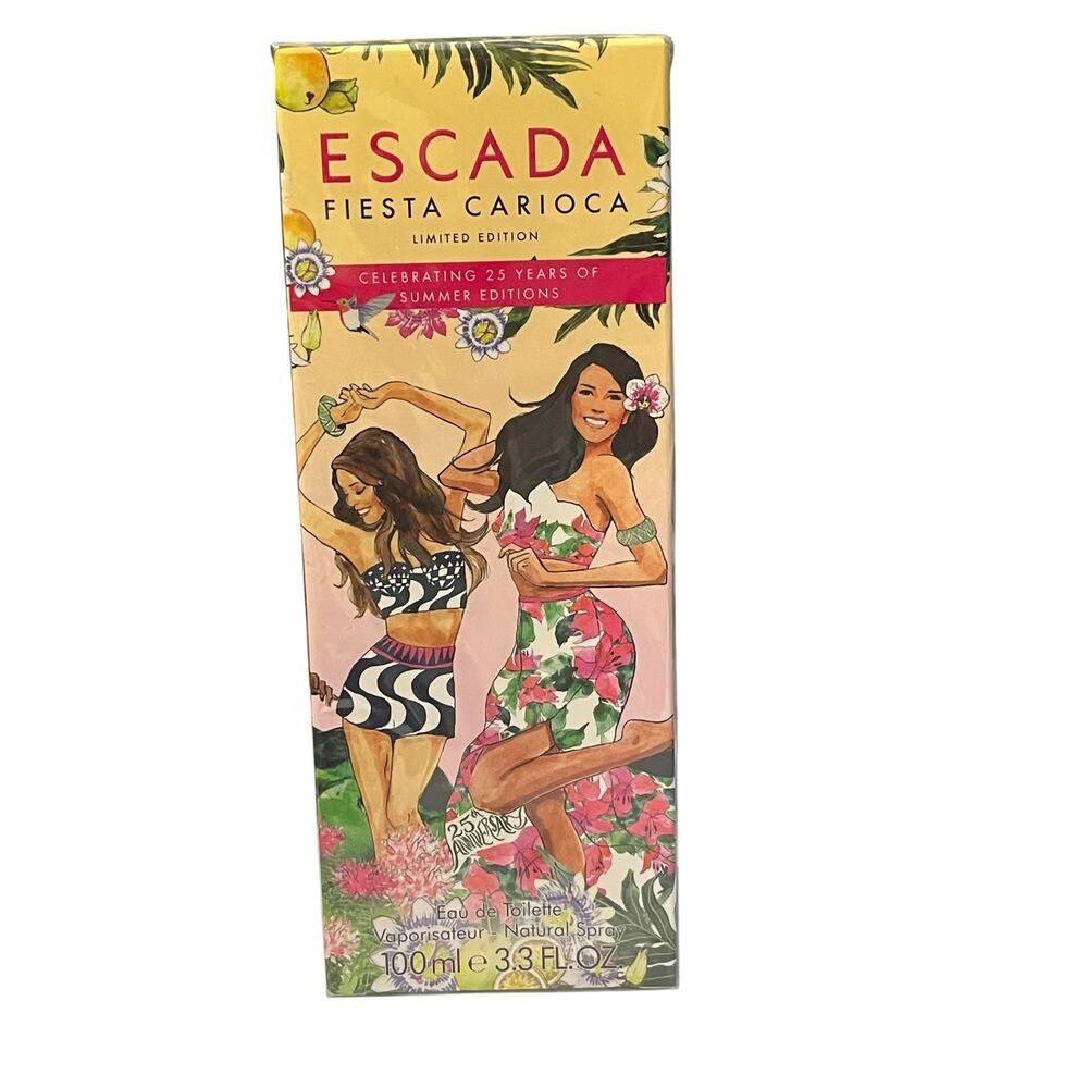 Escada Fiesta Carioca Eau de Toilette Large Bottle NEW SEALED
